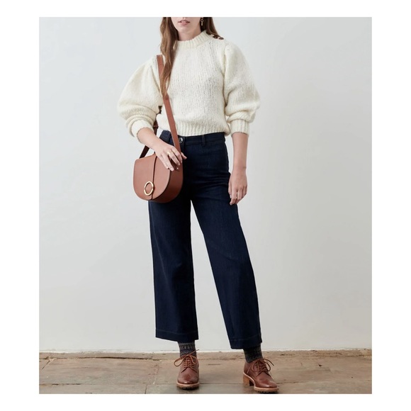 Sessùn Cream Alpaca Sweater - Picture 3 of 6